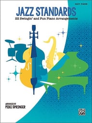 Jazz Standards piano sheet music cover Thumbnail